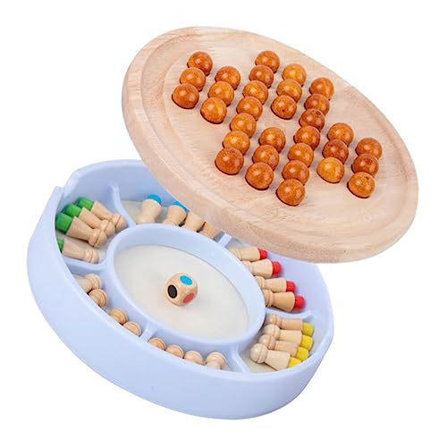 ERINGOGO Holz Memory Schachspiel für Aufbewahrungsbox Logisches Denkspiel zur Frühen Bildung Fördert Gedächtnis und Intelligenz Geeignet für Mädchen und Anfänger Pädagogisches Brettspiel von ERINGOGO