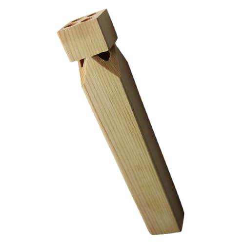 ERINGOGO Holz Musikinstrument Kinderpfeife Lernspielzeug aus Holz Pädagogische Flöte für Jungen Mädchen Portables Blasinstrument zur Lungentraining Buntes Geschenk für Ab Jahren von ERINGOGO