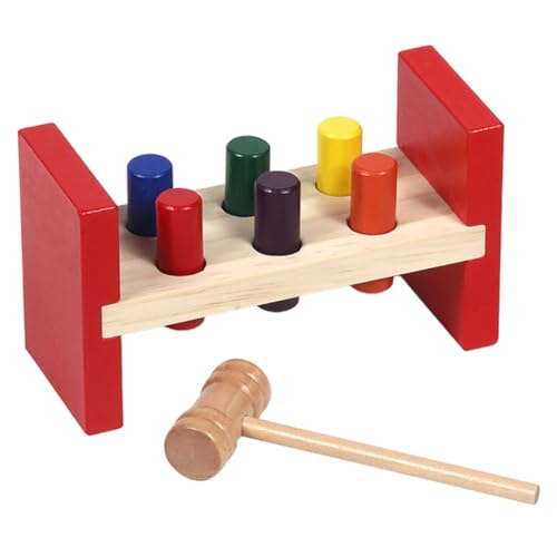ERINGOGO Holz Percussion Für Interaktive Klopfbank Mit Farbspiel Für Montessori Lernspielzeug Motorischen Fähigkeiten Ab Jahr ERINGOGO Holz Percussion Für Interaktive Klopfbank Mit Farbspiel Für Montessori Lernspielzeug Motorischen Fähigkeiten Ab Jahr von ERINGOGO
