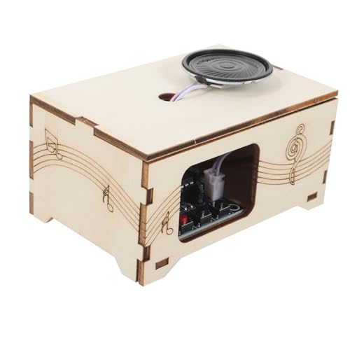ERINGOGO Holz Phonograph Modell DIY Klangaufnahme für Interaktives Musikspielzeug mit Wissenschaftlichem Experimentierleitfaden Kreative Musikaufnahme und Wiedergabe ERINGOGO Holz Phonograph Modell DIY Klangaufnahme für Interaktives Musikspielzeug mit Wissenschaftlichem Experimentierleitfaden Kreative Musikaufnahme und Wiedergabe von ERINGOGO
