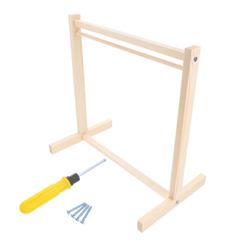 ERINGOGO Holz Puppenkleiderständer Miniatur Einzelner Kleiderbügel Stabil Für Puppenhaus Möbel Zubehör Kreatives Ankleidespielzeug Geschenk ERINGOGO Holz Puppenkleiderständer Miniatur Einzelner Kleiderbügel Stabil Für Puppenhaus Möbel Zubehör Kreatives Ankleidespielzeug Geschenk von ERINGOGO