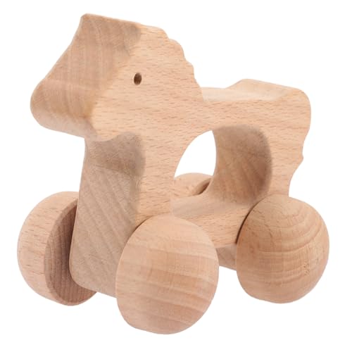 ERINGOGO Holz Push Car Greifspielzeug Ab Monate Inertial Handwagen für Motorische Entwicklung Leichtes Montessori Trainingsspielzeug zur Feinmotorik und Hand Auge koordination Pferdeform ERINGOGO Holz Push Car Greifspielzeug Ab Monate Inertial Handwagen für Motorische Entwicklung Leichtes Montessori Trainingsspielzeug zur Feinmotorik und Hand Auge koordination Pferdeform von ERINGOGO