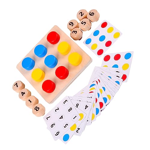 ERINGOGO Holz Schraubenspielzeug Für Kognitive Hand Augen Koordination Und Farbenlernen Schrauben Matching Spiel Für Ab Jahren ERINGOGO Holz Schraubenspielzeug Für Kognitive Hand Augen Koordination Und Farbenlernen Schrauben Matching Spiel Für Ab Jahren von ERINGOGO