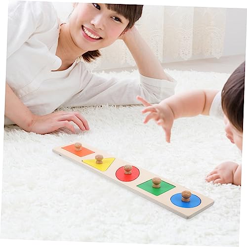 ERINGOGO Holz Steckpuzzle für Kleinkinder Montessori Lernspielzeug Bunte Formen Sortierbrett Fördert Feinmotorik und Hand Auge Koordination Frühkindliche Farb und Formerkennung ERINGOGO Holz Steckpuzzle für Kleinkinder Montessori Lernspielzeug Bunte Formen Sortierbrett Fördert Feinmotorik und Hand Auge Koordination Frühkindliche Farb und Formerkennung von ERINGOGO
