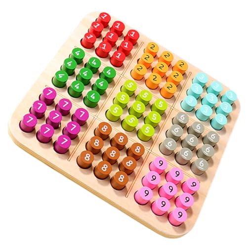 ERINGOGO Holz Sudoku Legespiel für Ab Jahre Tragbares Logisches Denkspiel mit Klarer Maserung Verschleißfest Sicheres Pädagogisches für Vorschule und Gesellschaftsspiele ERINGOGO Holz Sudoku Legespiel für Ab Jahre Tragbares Logisches Denkspiel mit Klarer Maserung Verschleißfest Sicheres Pädagogisches für Vorschule und Gesellschaftsspiele von ERINGOGO