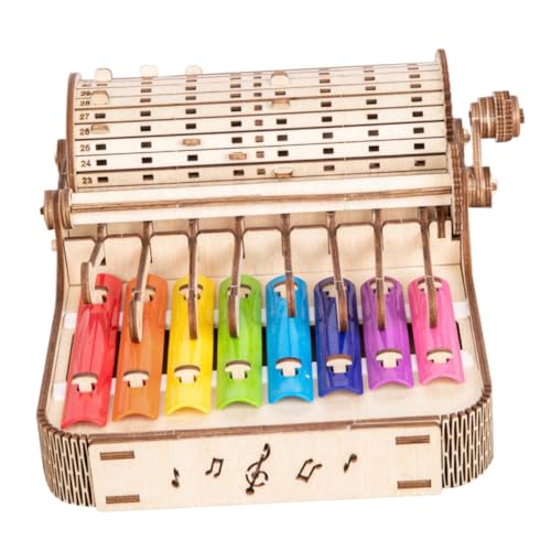 ERINGOGO Holz Xylophon für DIY Bausatz Kleines Pädagogisches Schlaginstrument Fördert Feinmotorik und Koordination Nachhaltiges Material Geräuschreduziert Musikspielzeug für Jungen und von ERINGOGO