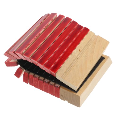 ERINGOGO Holz Xylophon für Musikinstrument Fördert Musikalische Fähigkeiten und Kreativität Leicht und Tragbar für Vorschulkinder Ab Zufällige Farben Zufällige Farbe von ERINGOGO