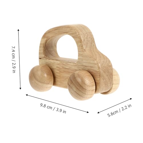 ERINGOGO Holzauto zum Greifen und Zahnen Motorikförderndes aus Gummi Holz Abgerundete Kanten Frei Rollende Räder Fördert Greif Bewegungsfähigkeiten für Junge Mädchen und Kleinkinder ERINGOGO Holzauto zum Greifen und Zahnen Motorikförderndes aus Gummi Holz Abgerundete Kanten Frei Rollende Räder Fördert Greif Bewegungsfähigkeiten für Junge Mädchen und Kleinkinder von ERINGOGO
