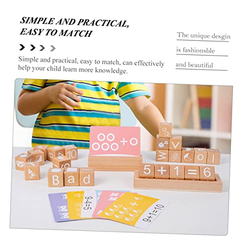 ERINGOGO Holzbauklötze Zahlen Lernspielzeug aus Holz für Pädagogische Buchstabenblöcke Leichtes Glattes Material Montessori Motorikspielzeug Lernset für Jungen und Mädchen Ab Jahr ERINGOGO Holzbauklötze Zahlen Lernspielzeug aus Holz für Pädagogische Buchstabenblöcke Leichtes Glattes Material Montessori Motorikspielzeug Lernset für Jungen und Mädchen Ab Jahr von ERINGOGO