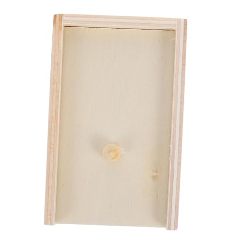 ERINGOGO Holzkasten Trickspielzeug mit Realistischer Spinne Erschreckendes Scherzspiel für Aprilscherz Halloween Deko Einfach zu Bedienen Lustiger Gruseleffekt für Partyspaß und Streiche von ERINGOGO