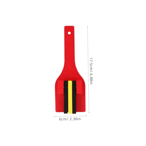 ERINGOGO Holzklapper für Percussion aus Robustem Holz Klarer Vielseitig Einsetzbar für Musik Sport und Party Geräuschvoller Klatscher Einfach zu Bedienen für Anfänger und Profis von ERINGOGO