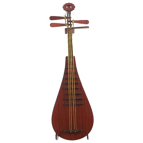 ERINGOGO Holzpuzzle DIY Lute Modell Musikinstrument Bastelset Lernspielzeug für Kreatives Handeln und Feinmotorikentwicklung von ERINGOGO