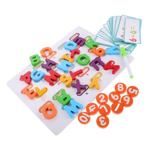 ERINGOGO Holzpuzzle für Kleinkinder Interaktives Lernspielzeug Buchstabenerkennung Kreatives Sortierspiel Pädagogisches für Vorschulkinder für Zuhause Kindergarten ERINGOGO Holzpuzzle für Kleinkinder Interaktives Lernspielzeug Buchstabenerkennung Kreatives Sortierspiel Pädagogisches für Vorschulkinder für Zuhause Kindergarten von ERINGOGO