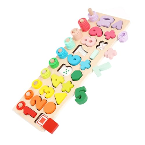 ERINGOGO Holzpuzzle für Kleinkinder Zahlen Formenlernspiel Holzspielzeug Farbig Pädagogisch Fördernd Sicher Langlebig für Frühe Hand Auge koordination und Logisches Denken ERINGOGO Holzpuzzle für Kleinkinder Zahlen Formenlernspiel Holzspielzeug Farbig Pädagogisch Fördernd Sicher Langlebig für Frühe Hand Auge koordination und Logisches Denken von ERINGOGO