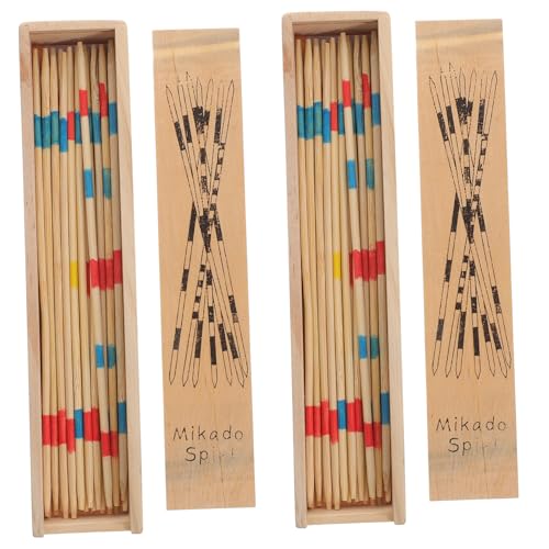 ERINGOGO Holzspielstäbe Lernspielzeug für Interaktives Eltern Junge Mädchen Pädagogische Sticks Fördert Feinmotorik und Denkvermögen für Ab Jahren Boxen mit Bunten Sticks ERINGOGO Holzspielstäbe Lernspielzeug für Interaktives Eltern Junge Mädchen Pädagogische Sticks Fördert Feinmotorik und Denkvermögen für Ab Jahren Boxen mit Bunten Sticks von ERINGOGO