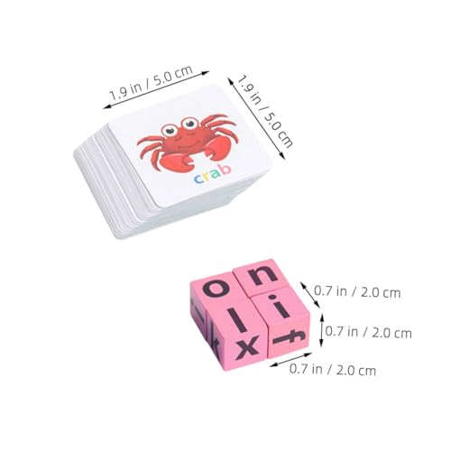 ERINGOGO Holzspielzeug Buchstaben Lernspiel für Alphabet ABC Buchstaben Puzzle Pädagogisches Rechtschreibspiel Kognition und Hand Auge Koordination Geeignet für Vorschulkinder ERINGOGO Holzspielzeug Buchstaben Lernspiel für Alphabet ABC Buchstaben Puzzle Pädagogisches Rechtschreibspiel Kognition und Hand Auge Koordination Geeignet für Vorschulkinder von ERINGOGO