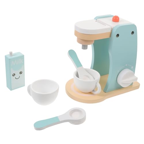 ERINGOGO Holzspielzeug Kaffeemaschine Set Stabiles Natürliches Material Pädagogisches Rollenspiel für Mädchen Fördert Soziale und Kognitive Entwicklung Sicheres Glattes Design für ERINGOGO Holzspielzeug Kaffeemaschine Set Stabiles Natürliches Material Pädagogisches Rollenspiel für Mädchen Fördert Soziale und Kognitive Entwicklung Sicheres Glattes Design für von ERINGOGO