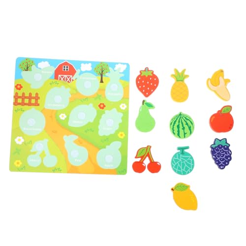 ERINGOGO Holzspielzeug Puzzle für Kleinkinder Lernspielzeug Hand Augen Koordination und Kreativität Pädagogisches Montessori Motorikspielzeug für Vorschulkinder Farbenfrohes Puzzle ERINGOGO Holzspielzeug Puzzle für Kleinkinder Lernspielzeug Hand Augen Koordination und Kreativität Pädagogisches Montessori Motorikspielzeug für Vorschulkinder Farbenfrohes Puzzle von ERINGOGO