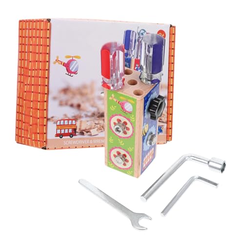 ERINGOGO Holzspielzeug Schraubbrett Kreatives Lernspielzeug Feinmotorik Hand Auge Koordination und Formenverständnis Stabiles Material für Jungen und Mädchen Ab Jahren ERINGOGO Holzspielzeug Schraubbrett Kreatives Lernspielzeug Feinmotorik Hand Auge Koordination und Formenverständnis Stabiles Material für Jungen und Mädchen Ab Jahren von ERINGOGO