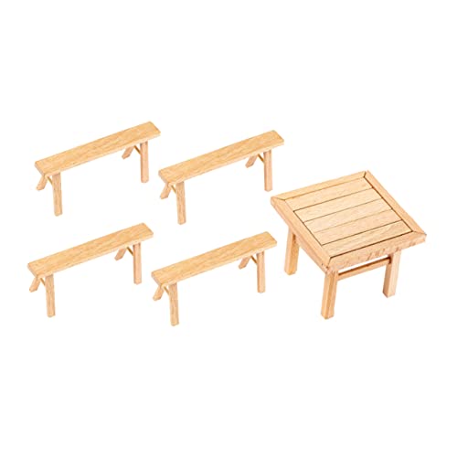 ERINGOGO Holzspielzeug Tisch und Stühle Puzzle Handmontiertes DIY Konstruktionsspielzeug für Kreatives Holzhandwerk Miniatur Möbel Pädagogisches Intelligenzspielzeug aus Naturholz ERINGOGO Holzspielzeug Tisch und Stühle Puzzle Handmontiertes DIY Konstruktionsspielzeug für Kreatives Holzhandwerk Miniatur Möbel Pädagogisches Intelligenzspielzeug aus Naturholz von ERINGOGO