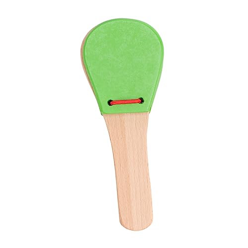 ERINGOGO Holzspielzeug mit Langem Griff Musikinstrument für Pädagogisches Klangspielzeug Rhythmus und Musikalität Grün ERINGOGO Holzspielzeug mit Langem Griff Musikinstrument für Pädagogisches Klangspielzeug Rhythmus und Musikalität Grün von ERINGOGO