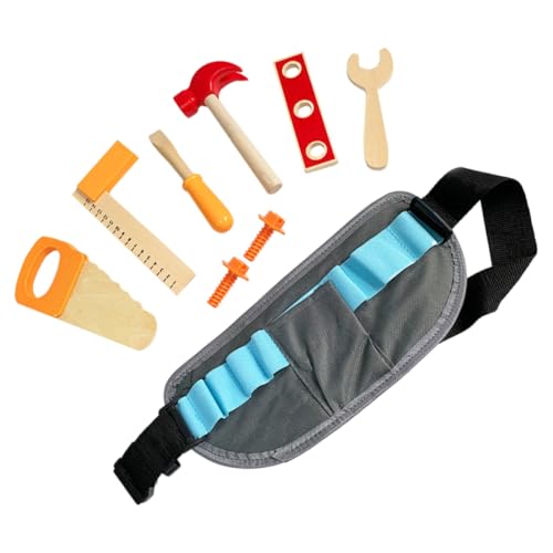 ERINGOGO Holzwerkzeug Spielset für Tragetasche Pädagogisches Werkzeugspielzeug für Jungen und Mädchen Realistische Nachbildung Sicher Leicht Fördert Motorische Fähigkeiten und ERINGOGO Holzwerkzeug Spielset für Tragetasche Pädagogisches Werkzeugspielzeug für Jungen und Mädchen Realistische Nachbildung Sicher Leicht Fördert Motorische Fähigkeiten und von ERINGOGO