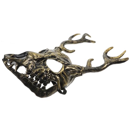 ERINGOGO Horngeweih Maske Abnehmbar Cosplay Maske Realistische Verkleidung Partys und Theateraufführungen ERINGOGO Horngeweih Maske Abnehmbar Cosplay Maske Realistische Verkleidung Partys und Theateraufführungen von ERINGOGO