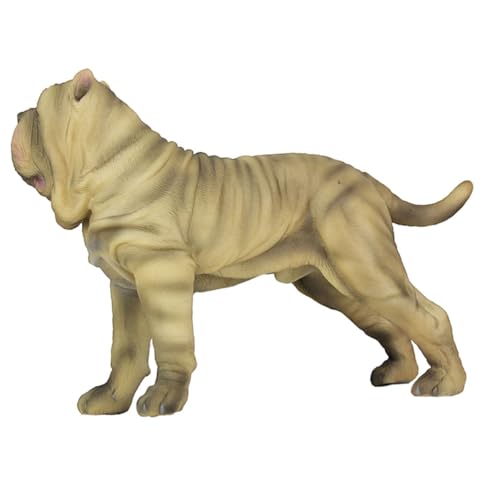 ERINGOGO Hund Figur Modell Aus Kunststoff Realistisches Hundespielzeug Für Junge Mädchen Lernspielzeug Und Dekoration Für Zuhause Garten Oder Büro von ERINGOGO