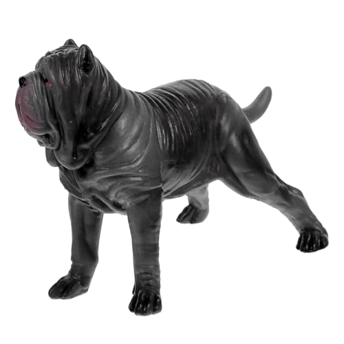 ERINGOGO Hund Kognitives Modell Grau Kunststoff Welpen Modell Hund Figur Realistische Hund Modell ERINGOGO Hund Kognitives Modell Grau Kunststoff Welpen Modell Hund Figur Realistische Hund Modell von ERINGOGO