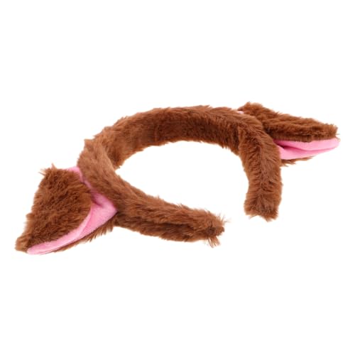 ERINGOGO Hundehörner Stirnband Kuscheliges Tierohren Haarreif Leichtes Cosplay Kostüm Damen Party Halloween Accessoire ERINGOGO Hundehörner Stirnband Kuscheliges Tierohren Haarreif Leichtes Cosplay Kostüm Damen Party Halloween Accessoire von ERINGOGO