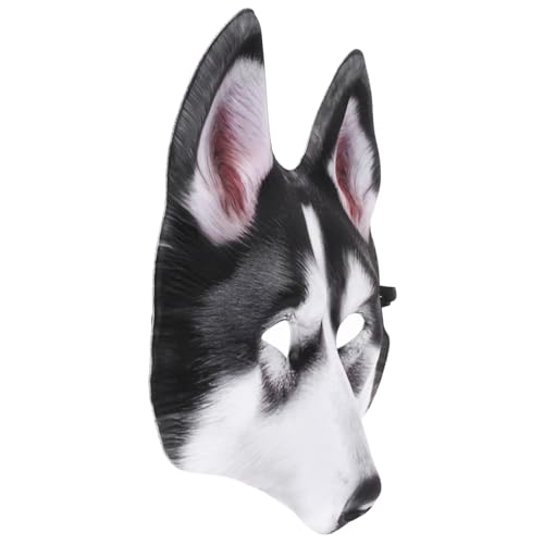 ERINGOGO Husky-maske Maskerademaske Maskerade Masken Wildtierkostüm Poncho Fuchsmaske Wolfsmaske Welpe Haustier Reh Halloween-maske Rattenmaske Halloween Halloween -party Heiser Grey Eva ERINGOGO Husky-maske Maskerademaske Maskerade Masken Wildtierkostüm Poncho Fuchsmaske Wolfsmaske Welpe Haustier Reh Halloween-maske Rattenmaske Halloween Halloween -party Heiser Grey Eva von ERINGOGO