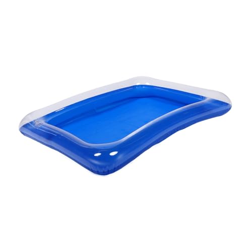 ERINGOGO Inflatable Sandbox Play Tray Blauer Sandspielzeug für Drinnen und Draußen Einfach zu Reinigen Lagern Fördert Kreatives ohne Schmutz ERINGOGO Inflatable Sandbox Play Tray Blauer Sandspielzeug für Drinnen und Draußen Einfach zu Reinigen Lagern Fördert Kreatives ohne Schmutz von ERINGOGO