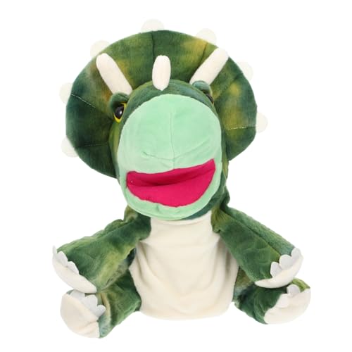 ERINGOGO Interaktive Dinosaurier Handpuppe Plüsch Kuscheltier für Kreatives Rollenspiel Geburtstagsgeschenk Feinmotorik und Kommunikation ERINGOGO Interaktive Dinosaurier Handpuppe Plüsch Kuscheltier für Kreatives Rollenspiel Geburtstagsgeschenk Feinmotorik und Kommunikation von ERINGOGO