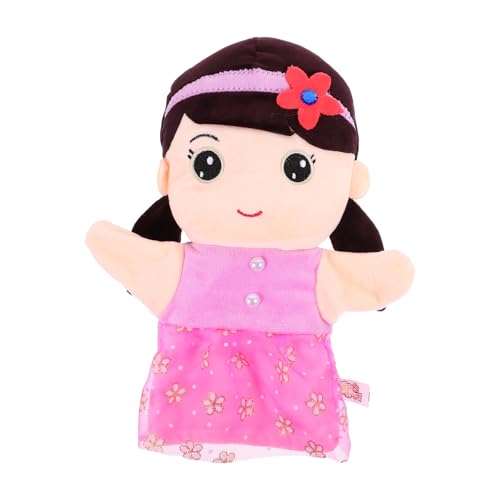 ERINGOGO Interaktive Handpuppe Mädchen Familien Handspielzeug Puppentheater Erzählspielzeug für Kindergarten Storytelling Prop ERINGOGO Interaktive Handpuppe Mädchen Familien Handspielzeug Puppentheater Erzählspielzeug für Kindergarten Storytelling Prop von ERINGOGO