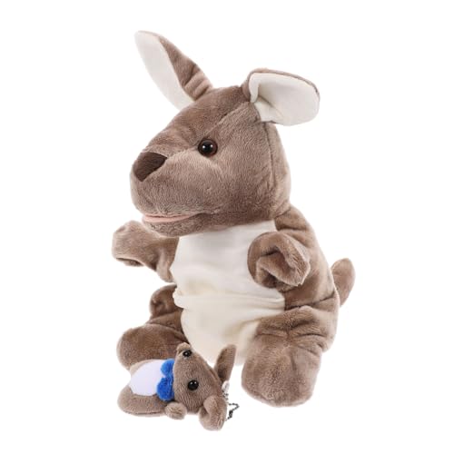ERINGOGO Interaktive Puppen Zum Geschichtenerzählen Tierpuppe Groß Für Kleinkinder Tiere Niedlich Realistisch Weich Handpuppe Zum Rollenspiel Zum Geschichtenerzählen Interaktive von ERINGOGO