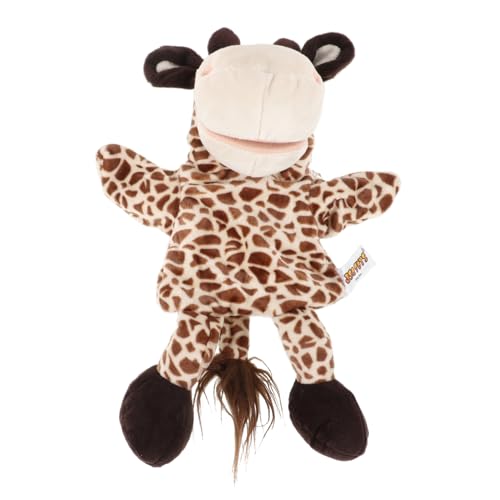 ERINGOGO Interaktive REH Handpuppe Aus Weichem Plüsch Für Beweglicher Mund Zum Geschichtenerzählen Und Kreativen Fördert Kommunikationsfähigkeiten Und Fantasie von ERINGOGO