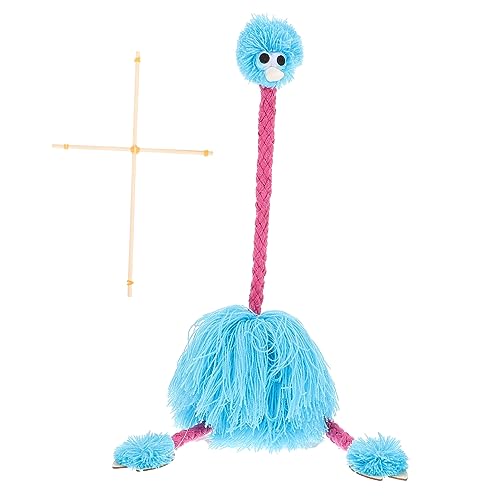 ERINGOGO Interaktive Strauß Marionette Handpuppe aus Robustem Material Kreatives Puppentheater für Fantasie Fingerfertigkeit und Kommunikation Geeignet für Eltern Junge Mädchen Spiele von ERINGOGO
