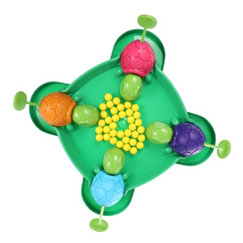 ERINGOGO Interaktives Schildkrötenspiel für Lustiges Lernspiel mit Bunten Bohnen Fördert Beobachtungsgabe Reaktionsfähigkeit und Soziales Miteinander Pädagogisches Familienspiel von ERINGOGO
