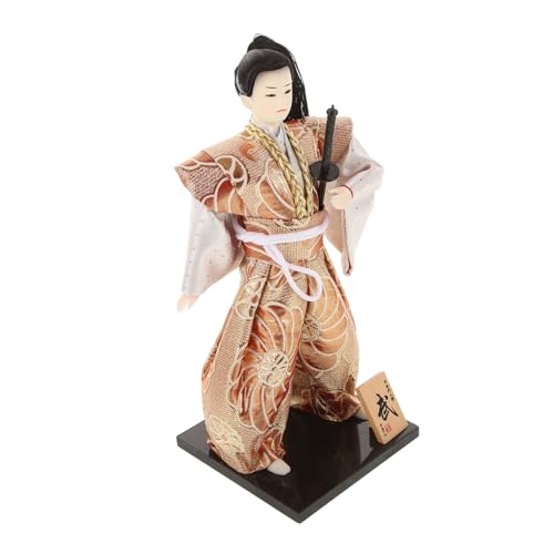 ERINGOGO Japanische Puppenverzierung Figuren klein Schreibtisch Samurai Figur Party Krieger drinnen Samurai-Wohndekoration traditionelles Japanisches japanische Tischdekoration Stoff ERINGOGO Japanische Puppenverzierung Figuren klein Schreibtisch Samurai Figur Party Krieger drinnen Samurai-Wohndekoration traditionelles Japanisches japanische Tischdekoration Stoff von ERINGOGO