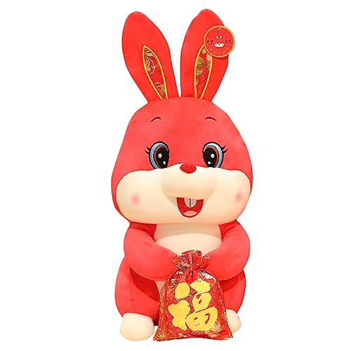ERINGOGO Kaninchen Plüschtier Ornament Sternzeichen Kaninchen Plüschhasen Puppen Plüschkaninchen Stofftier Süßes Kaninchen Flauschiges Gefülltes Kaninchen Kleines Jahr des ERINGOGO Kaninchen Plüschtier Ornament Sternzeichen Kaninchen Plüschhasen Puppen Plüschkaninchen Stofftier Süßes Kaninchen Flauschiges Gefülltes Kaninchen Kleines Jahr des von ERINGOGO