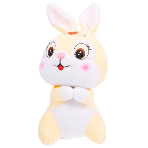 ERINGOGO Kaninchen Plüschtierpuppen Ausgestopfter Hase Süßes Babyspielzeug Mädchenhasen Weich Chinesisches Neujahrs Maskottchen Kaninchen Maskottchen Kaninchen Puppe ERINGOGO Kaninchen Plüschtierpuppen Ausgestopfter Hase Süßes Babyspielzeug Mädchenhasen Weich Chinesisches Neujahrs Maskottchen Kaninchen Maskottchen Kaninchen Puppe von ERINGOGO