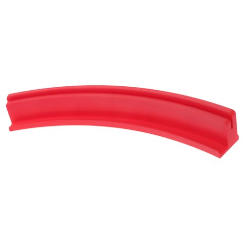 ERINGOGO Kartenhalter spielkartenständer Kartenspielhalter Domino Aufsteller Domino und Kartenständer Dominohalter Desktop-Domino-Basen Domino-Tablett DIY-Versorgung Plastik rot von ERINGOGO