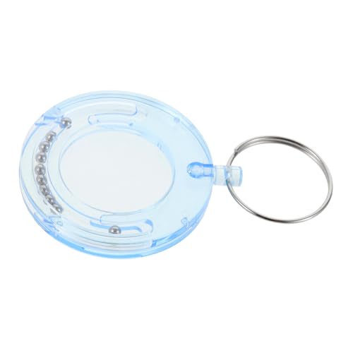ERINGOGO Kasten Münz-Escape-Box Kreis Schlüsselanhänger Klarer Schlüsselanhänger Schlüsselanhänger-fotohalter Runder Schlüsselanhänger Münzhalter Schlüsselanhänger Plastik Sky-Blue ERINGOGO Kasten Münz-Escape-Box Kreis Schlüsselanhänger Klarer Schlüsselanhänger Schlüsselanhänger-fotohalter Runder Schlüsselanhänger Münzhalter Schlüsselanhänger Plastik Sky-Blue von ERINGOGO