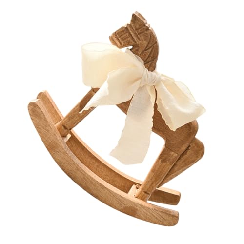 ERINGOGO Kiefernholz -schaukelpferd Schaukelpferd Aus Holz Dekoration Hölzernes Schaukelpferd Für Kleinkind Desktop-Dekoration Pferde Sammlung Dekoratives Modell Schleife Light Brown ERINGOGO Kiefernholz -schaukelpferd Schaukelpferd Aus Holz Dekoration Hölzernes Schaukelpferd Für Kleinkind Desktop-Dekoration Pferde Sammlung Dekoratives Modell Schleife Light Brown von ERINGOGO