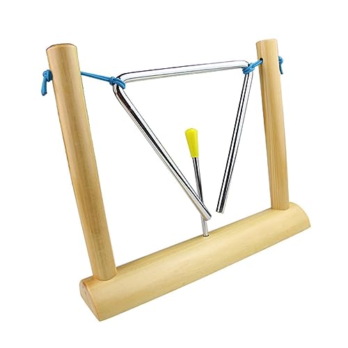 ERINGOGO Kindergarten Triangel Percussion Instrument aus Sicherem Material Pädagogisches Musikspielzeug Hand Auge Koordination Hörvermögen und Interesse für Jungen und Mädchen ERINGOGO Kindergarten Triangel Percussion Instrument aus Sicherem Material Pädagogisches Musikspielzeug Hand Auge Koordination Hörvermögen und Interesse für Jungen und Mädchen von ERINGOGO