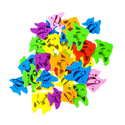 ERINGOGO Kinderschwamm Aufkleber Selbstklebende Aufkleber Farbenfrohe Aufkleber Schwammaufkleber ERINGOGO Kinderschwamm Aufkleber Selbstklebende Aufkleber Farbenfrohe Aufkleber Schwammaufkleber von ERINGOGO