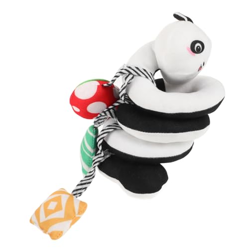 ERINGOGO Kinderwagen Panda Spiral Plüsch Aktivitätszeug für Neugeborene Hochkontrastspielzeug für Befestigung an Autositz oder Kinderbett ERINGOGO Kinderwagen Panda Spiral Plüsch Aktivitätszeug für Neugeborene Hochkontrastspielzeug für Befestigung an Autositz oder Kinderbett von ERINGOGO