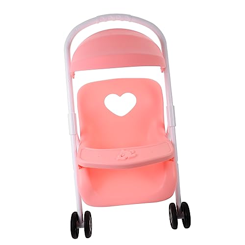 ERINGOGO Kinderwagen für Puppen Puppenwagen für Puppen babywagen für Puppen puppenstubenmöbel Kinderwagen- bewegliches Kinderwagenmodell beweglicher Kinderwagen Plastik Rosa ERINGOGO Kinderwagen für Puppen Puppenwagen für Puppen babywagen für Puppen puppenstubenmöbel Kinderwagen- bewegliches Kinderwagenmodell beweglicher Kinderwagen Plastik Rosa von ERINGOGO