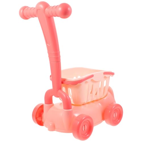 ERINGOGO Jungen- Und Mädchenfreundlicher Einkaufswagen Bauchmuskelmaterial Mini-einkaufswagen Für Jungen Und Mädchen Spiel- Und Lernspaß von ERINGOGO
