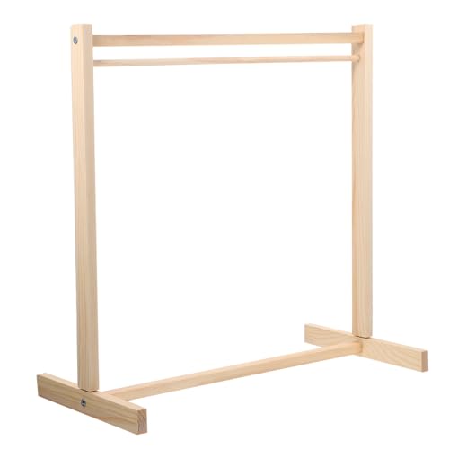 ERINGOGO Jungen Und Mädchen Zimmer 20cm Puppen Kleiderbügel 40cm Holz Kleidung von ERINGOGO